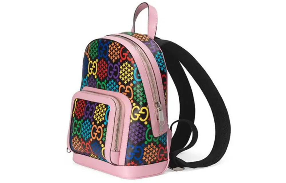 Balo Gucci Psychedelic Backpack 'Multicolor' 601296-HPUEN-1191 - Ảnh 4