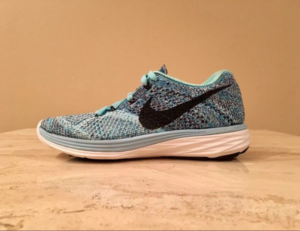 Giày Nike Wmns Flyknit Lunar 3 Blue Black 698182 404 - Ảnh 3