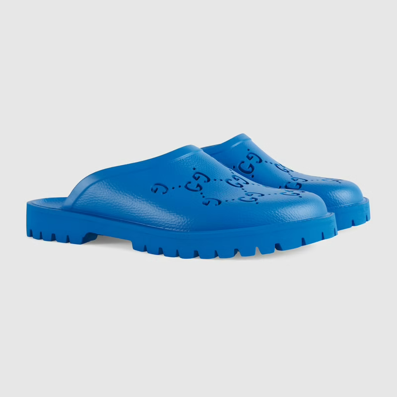 Dép Gucci Men’s Slip On Sandal ‘Blue’ 655517-JFB00-4344 - Ảnh 5