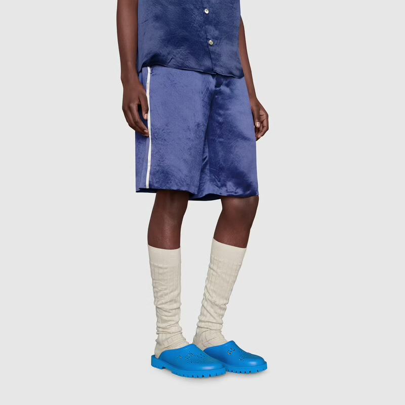 Alternative view of Dép Gucci Men’s Slip On Sandal ‘Blue’ 655517-JFB00-4344