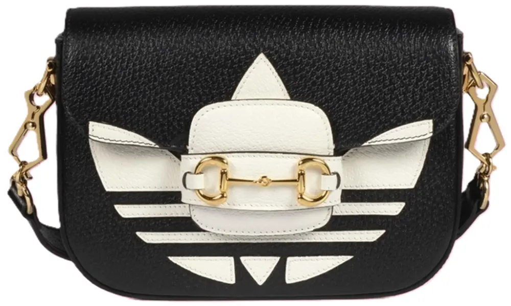 Túi Gucci x adidas Horsebit 1955 Bag 'Black White' 658574-U3ZDG-8726