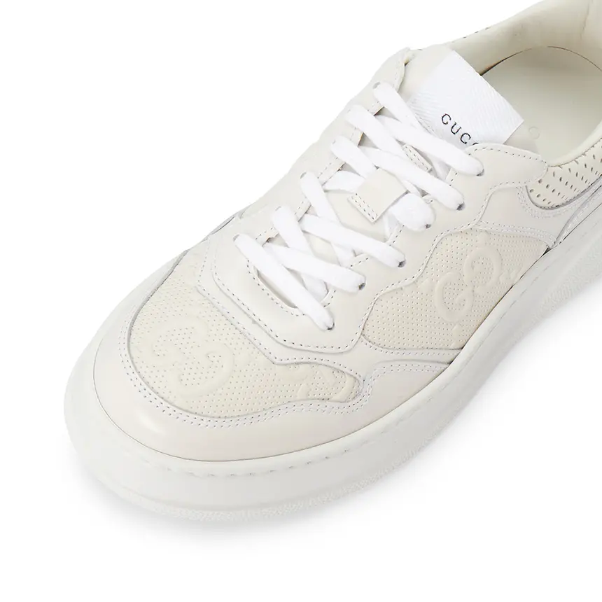 Giày Gucci GG Emboss ‘White’ 670408-1XL10-9014 - Ảnh 4