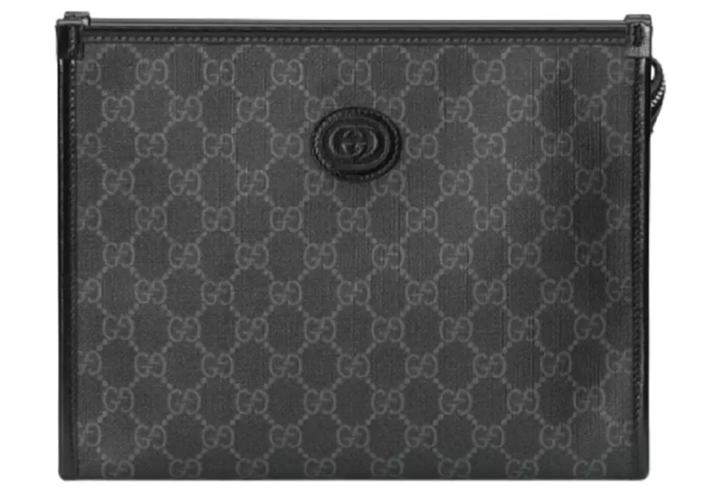 Túi Gucci Beauty Case With Interlocking G ‘Black’ 672956-92TCN-1000