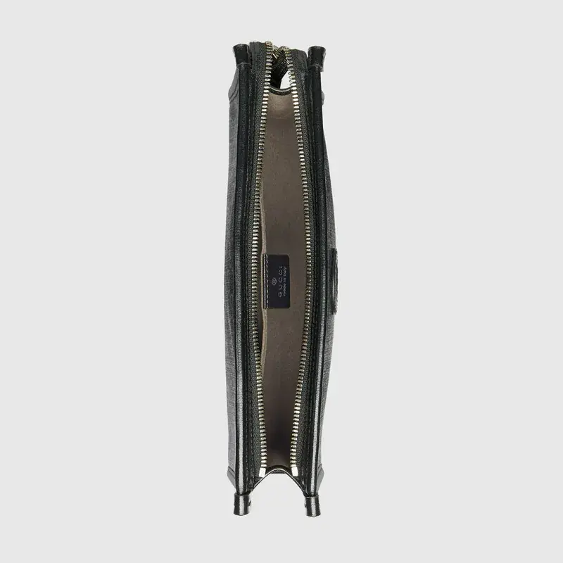 Túi Gucci Beauty Case With Interlocking G ‘Black’ 672956-92TCN-1000 - Ảnh 3