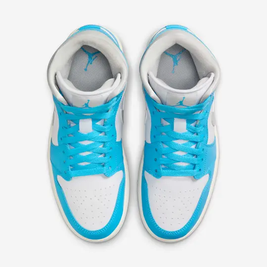 Giày Nike Air Jordan 1 Mid ‘Dark Powder Blue’ BQ6472-400 - Ảnh 3