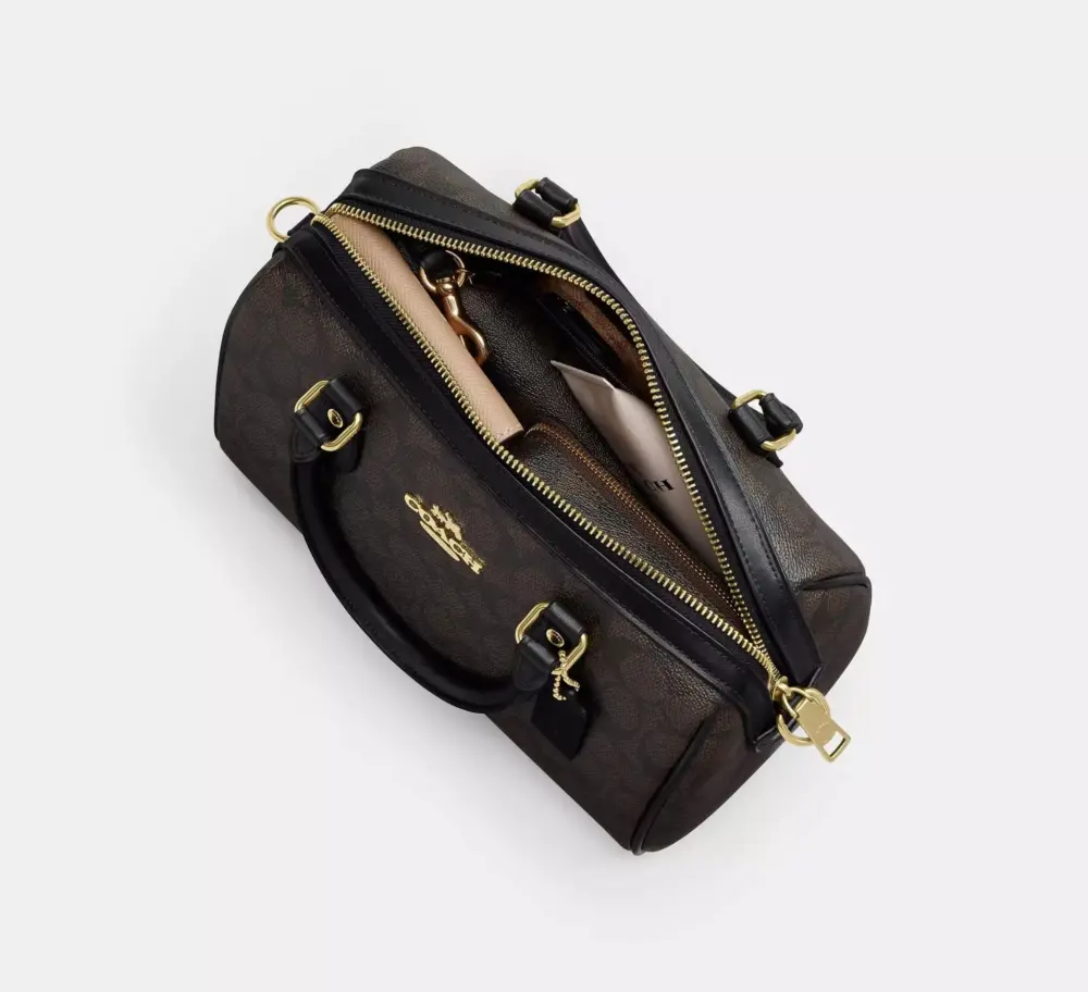 Túi Coach Mini Rowan Crossbody ‘Walnut’ CW329-IMXAQ - Ảnh 7