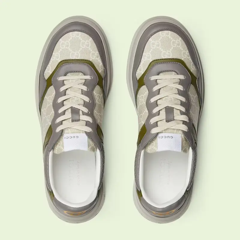 Giày Gucci GG Sneaker ‘Beige’ 700641-UPG90-1282 - Ảnh 4