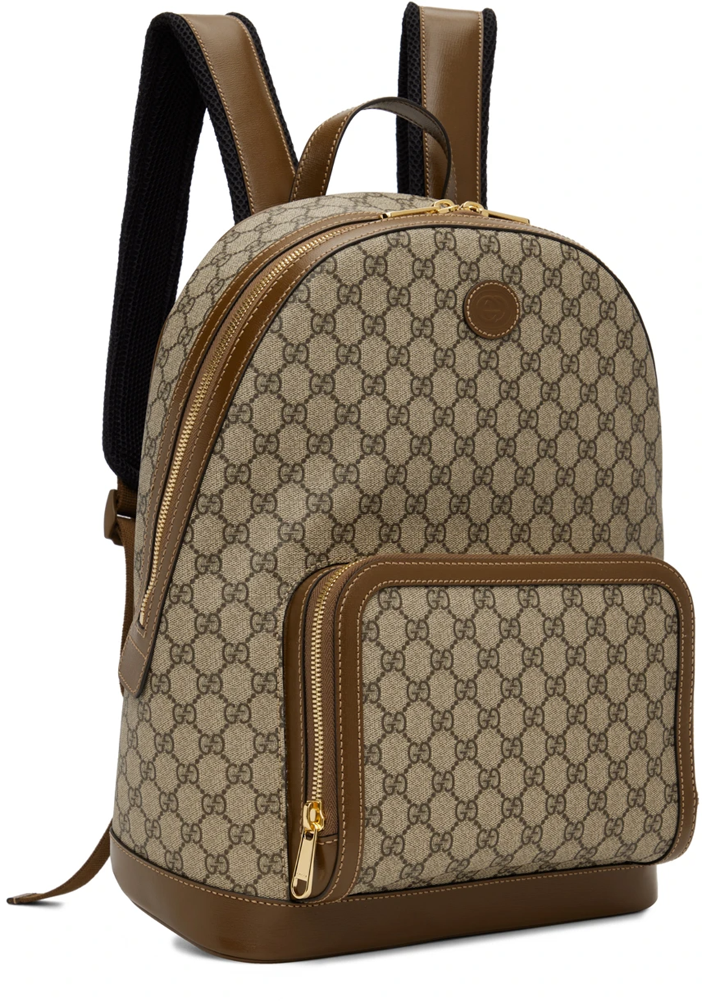 Balo Gucci GG Supreme Backpack 'Beige Brown' 704017-FAA0R-9795 - Ảnh 3