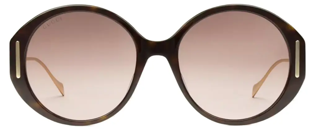 Kính Gucci Round Frame Sunglasses 'Gradient Brown' 706694-J0740-2323