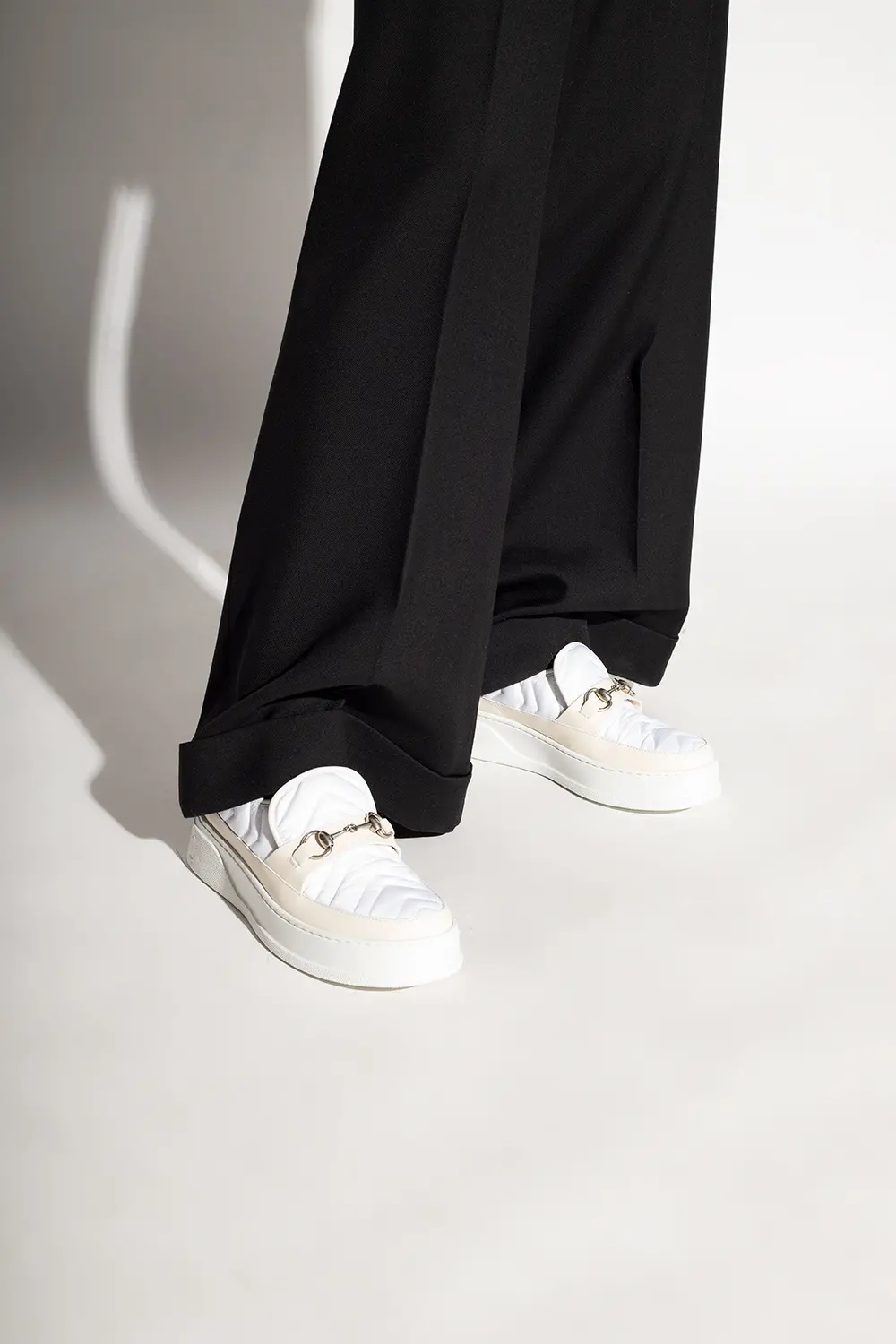 Giày Gucci Slip-on Sneakers 'White' 721077-FAA1J-9069 - Ảnh 4