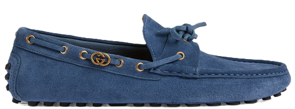 Giày Gucci Driver Interlocking G 'Navy' 780143-CH000-4236