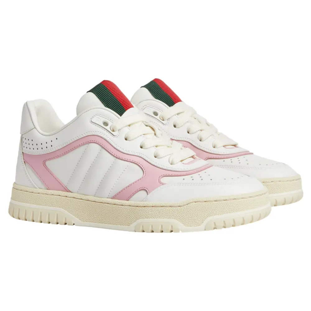 Giày Gucci Re-Web Sneakers 'White Pink' 785728-AADRT-9078 - Ảnh 5