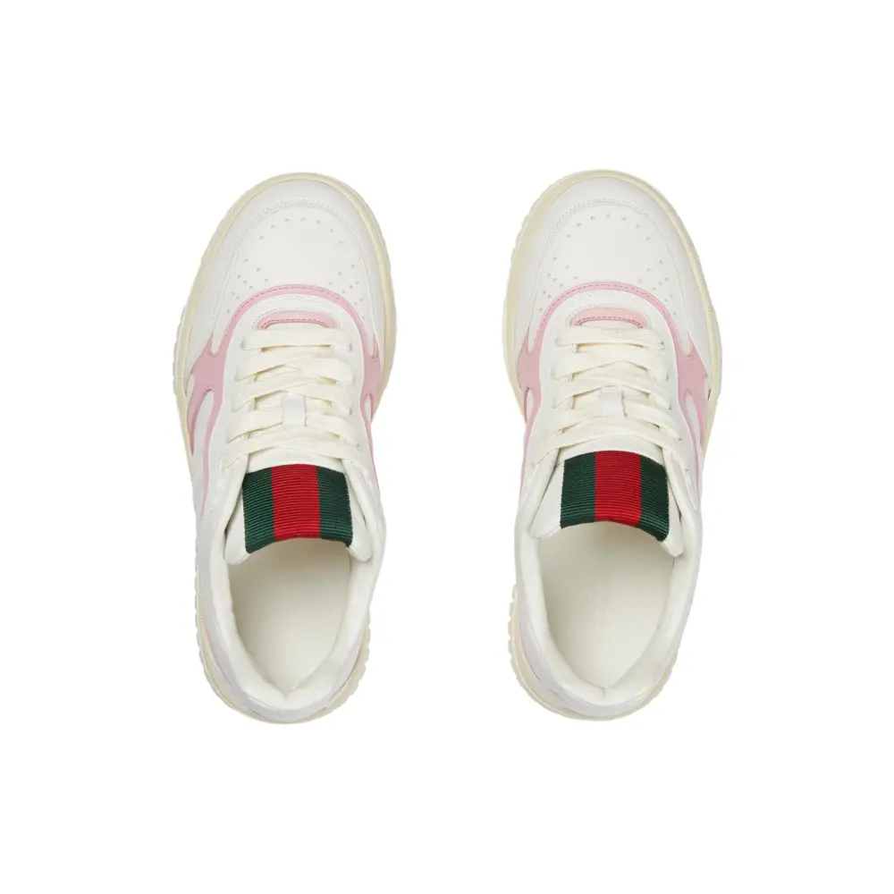 Giày Gucci Re-Web Sneakers 'White Pink' 785728-AADRT-9078 - Ảnh 4