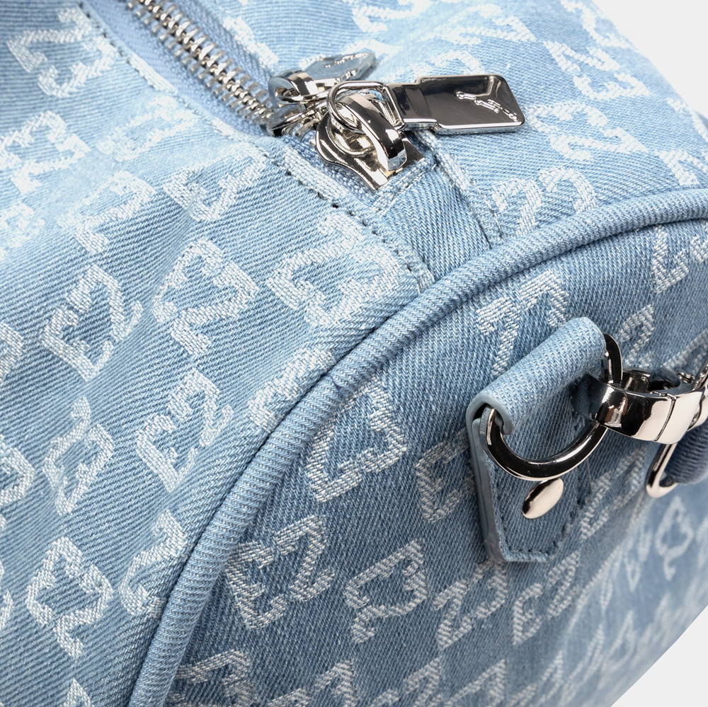 Túi Nike Jordan Monogram Duffel Bag ‘Blue’ MM9060-571 - Ảnh 3