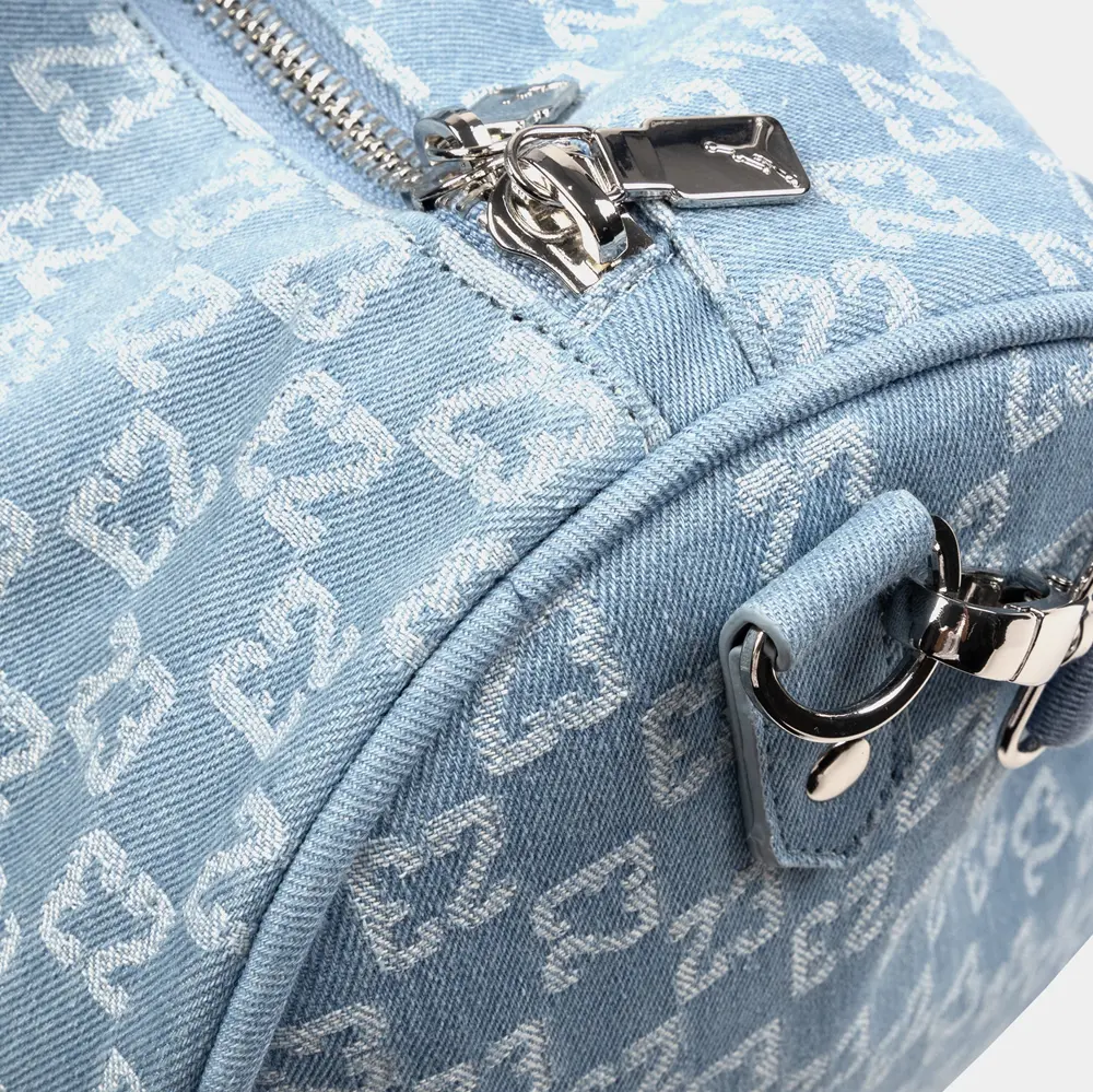 Túi Nike Jordan Monogram Duffel Bag ‘Blue’ MM9060-571 - Ảnh 3