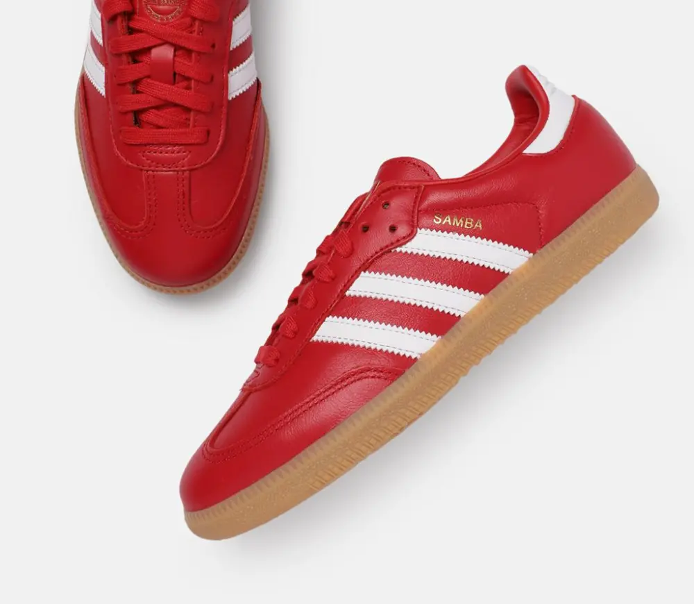 Giày Adidas Samba OG ‘Better Scarlet White’ JR0881 - Ảnh 3