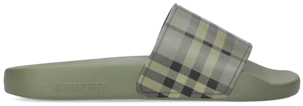 Dép Burberry Beach Sandals 'Green' 8041968