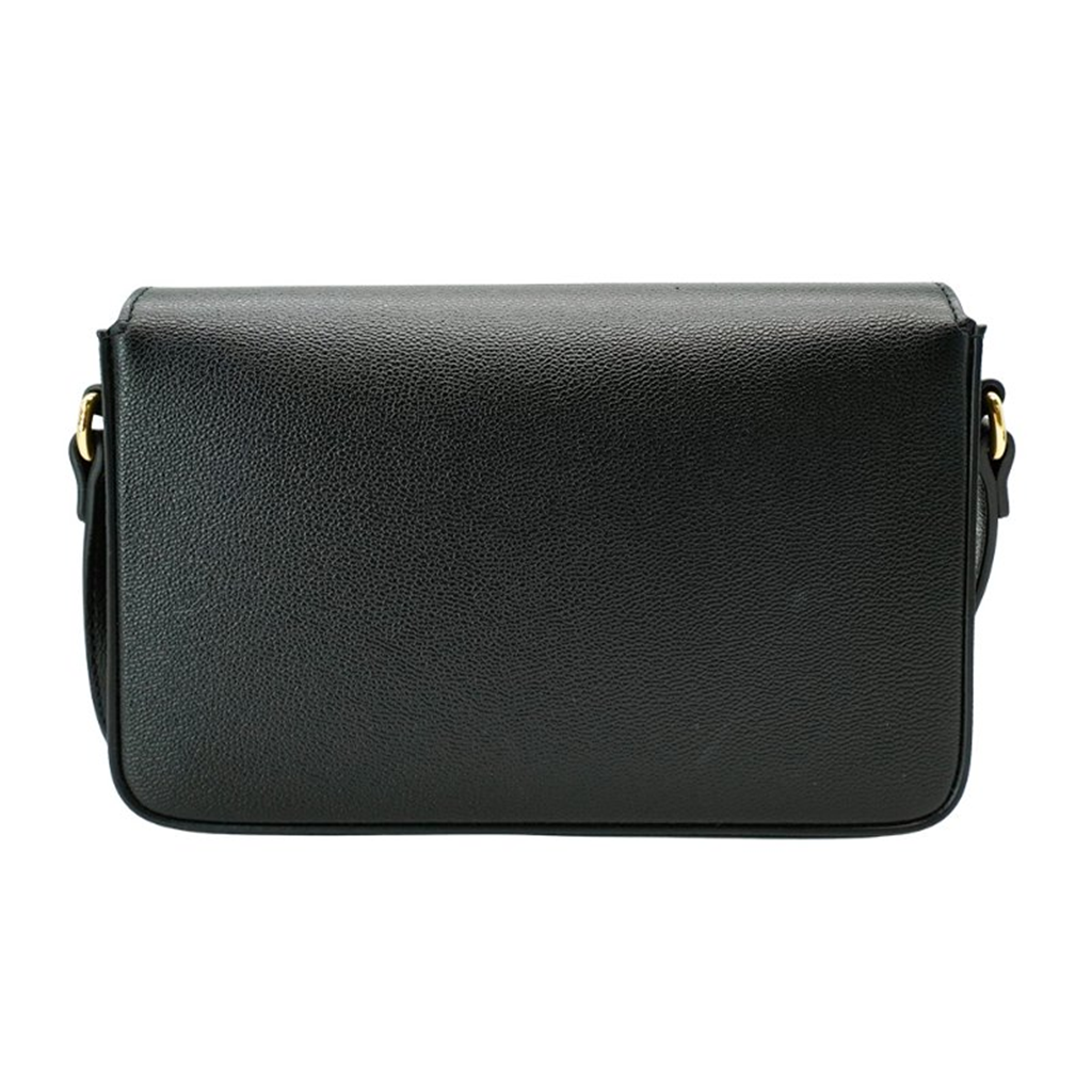 Túi Burberry Check Leather Crossbody Bag 'Black' 8084028 - Ảnh 3