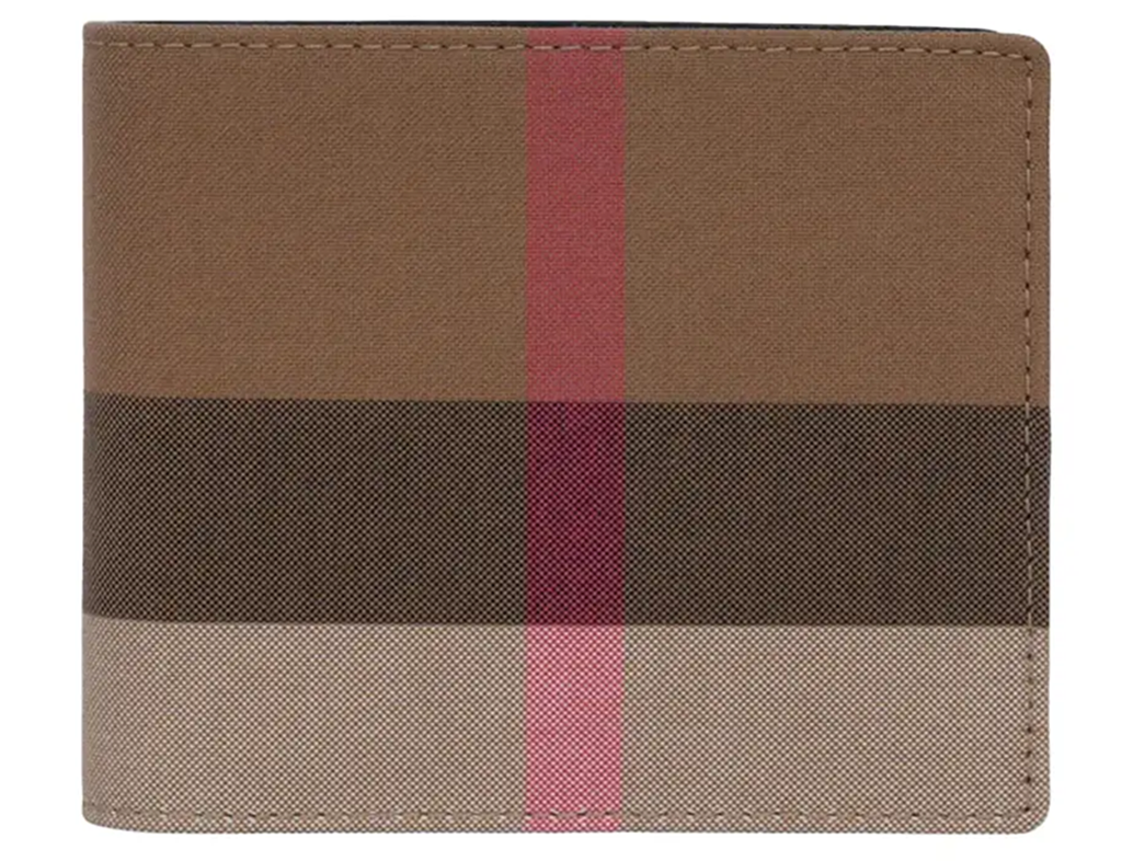 Ví Burberry Bi-fold Check Canvas x Leather ‘Multicolor’ 80845651