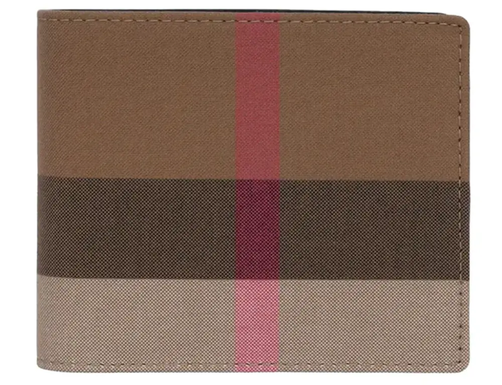 Ví Burberry Bi-fold Check Canvas x Leather ‘Multicolor’ 80845651