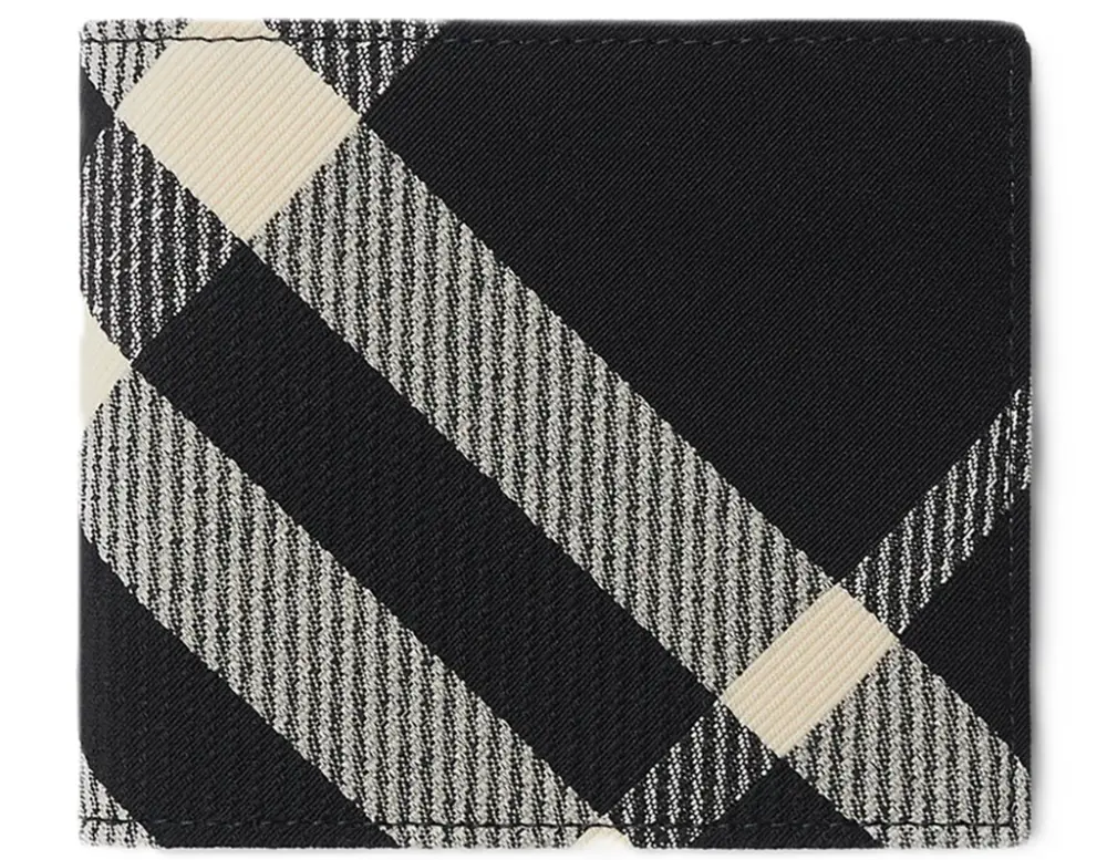 Ví Burberry Check Bifold Wallet ‘Black Calico’ 80895201