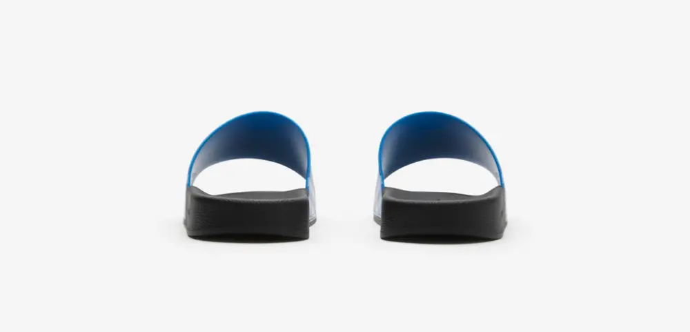 Dép Burberry Logo Slides Optic 'Hyacinth' 81127421 - Ảnh 3