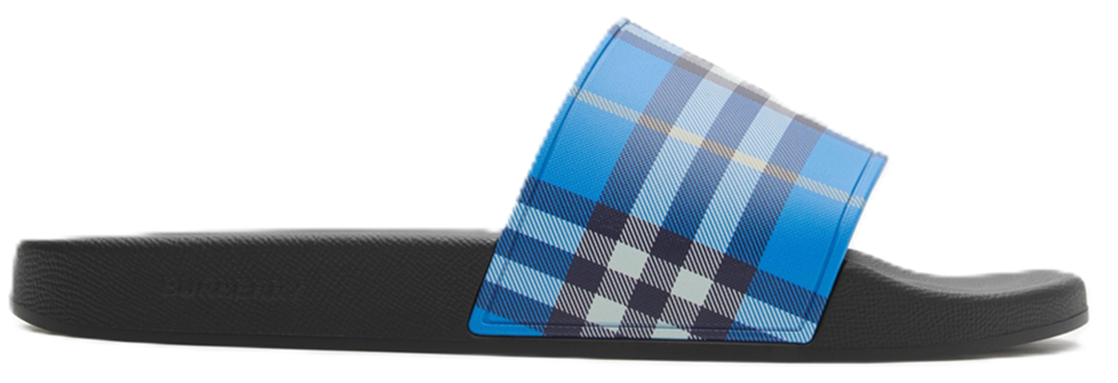 Dép Burberry Logo Slides Optic 'Hyacinth' 81127421