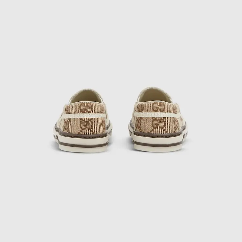 Giày Gucci Toddler Embossed GG Trainer 'Beige' 812677-FAD45-9742 - Ảnh 4