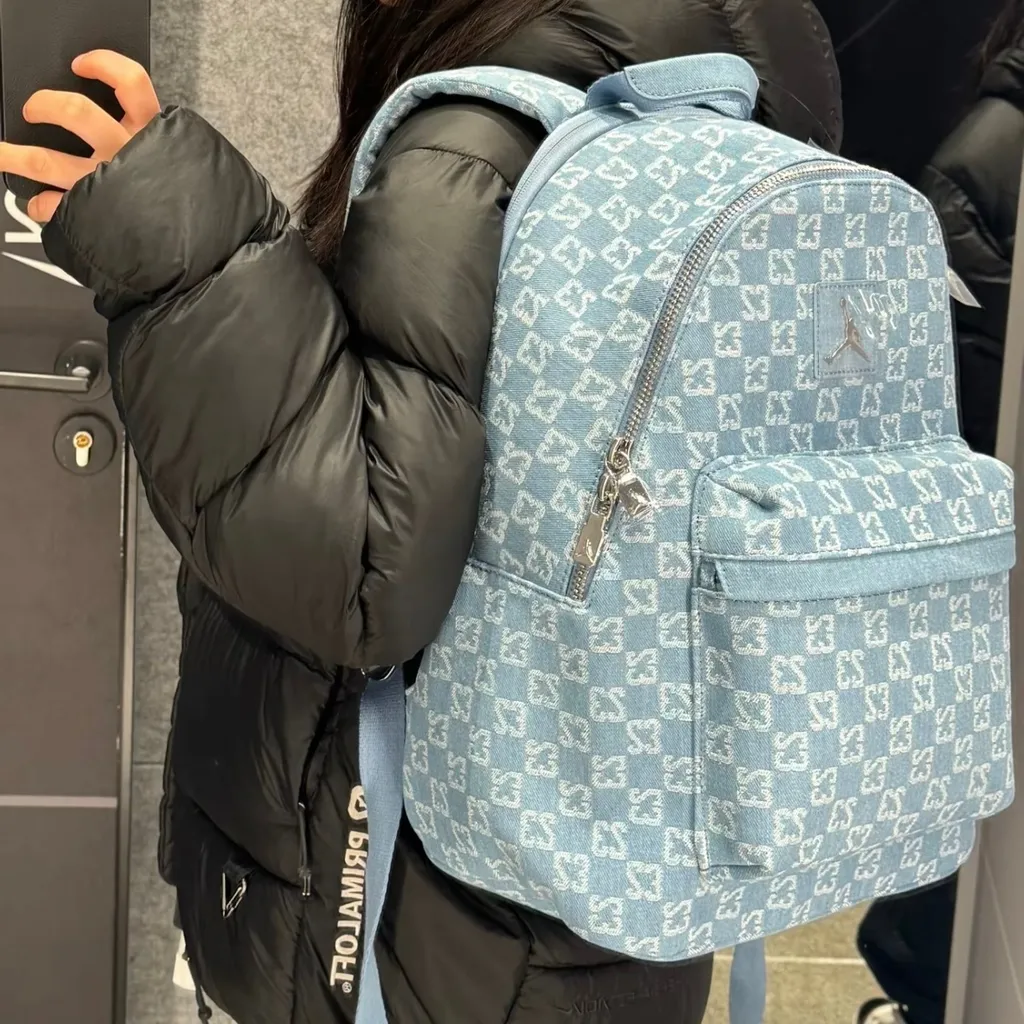 Balo Nike Jordan Monogram ‘Denim’ JD2523163AD-001 - Ảnh 2