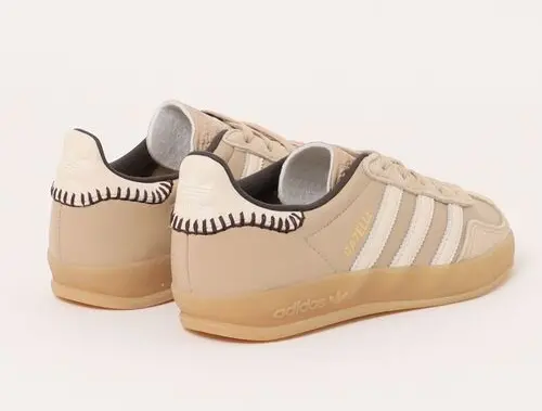 Giày Adidas Gazelle Indoor ‘Beige Wonder White’ JQ1751 - Ảnh 3