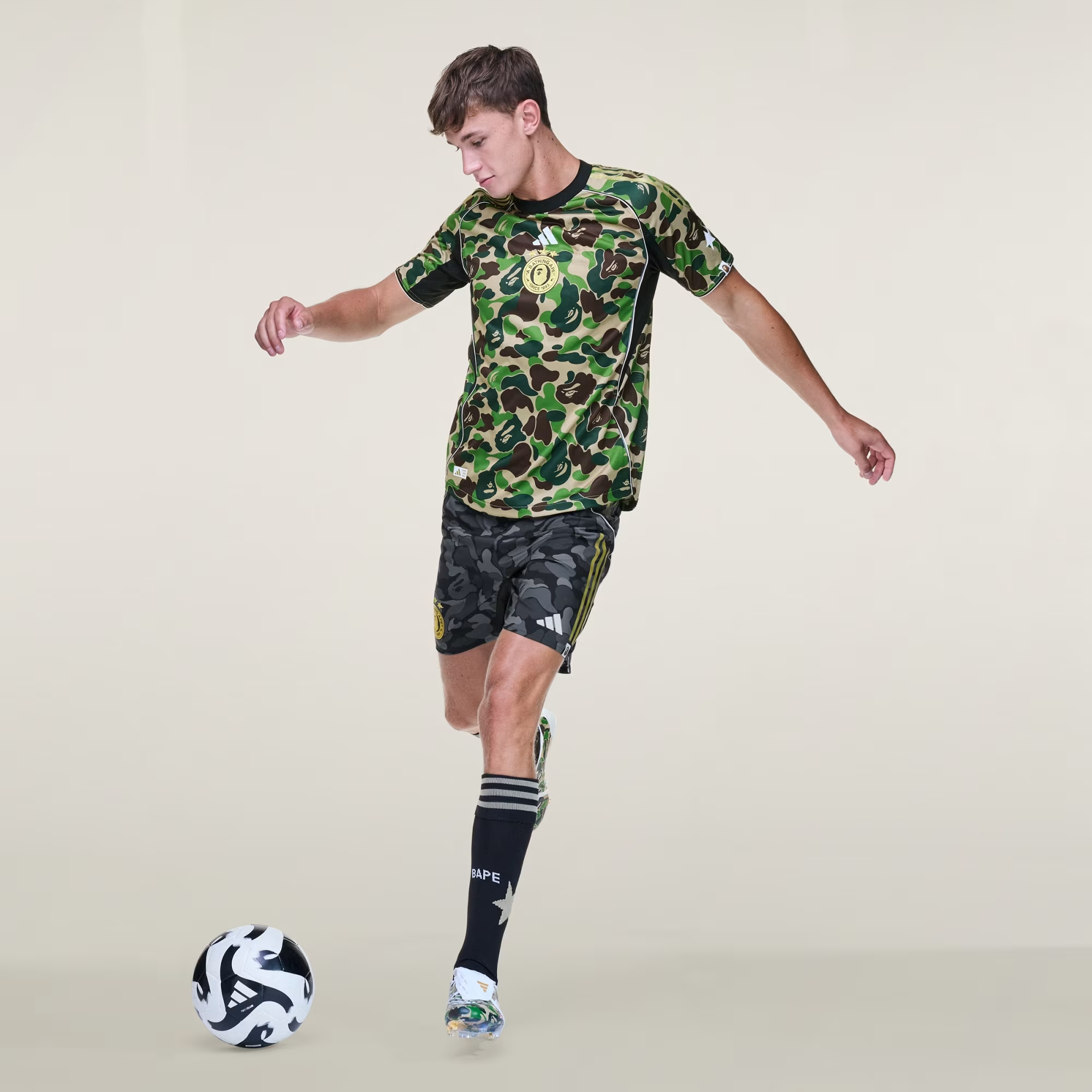 Áo Adidas Football Jersey ‘Green Camo’ KB2202 - Ảnh 5
