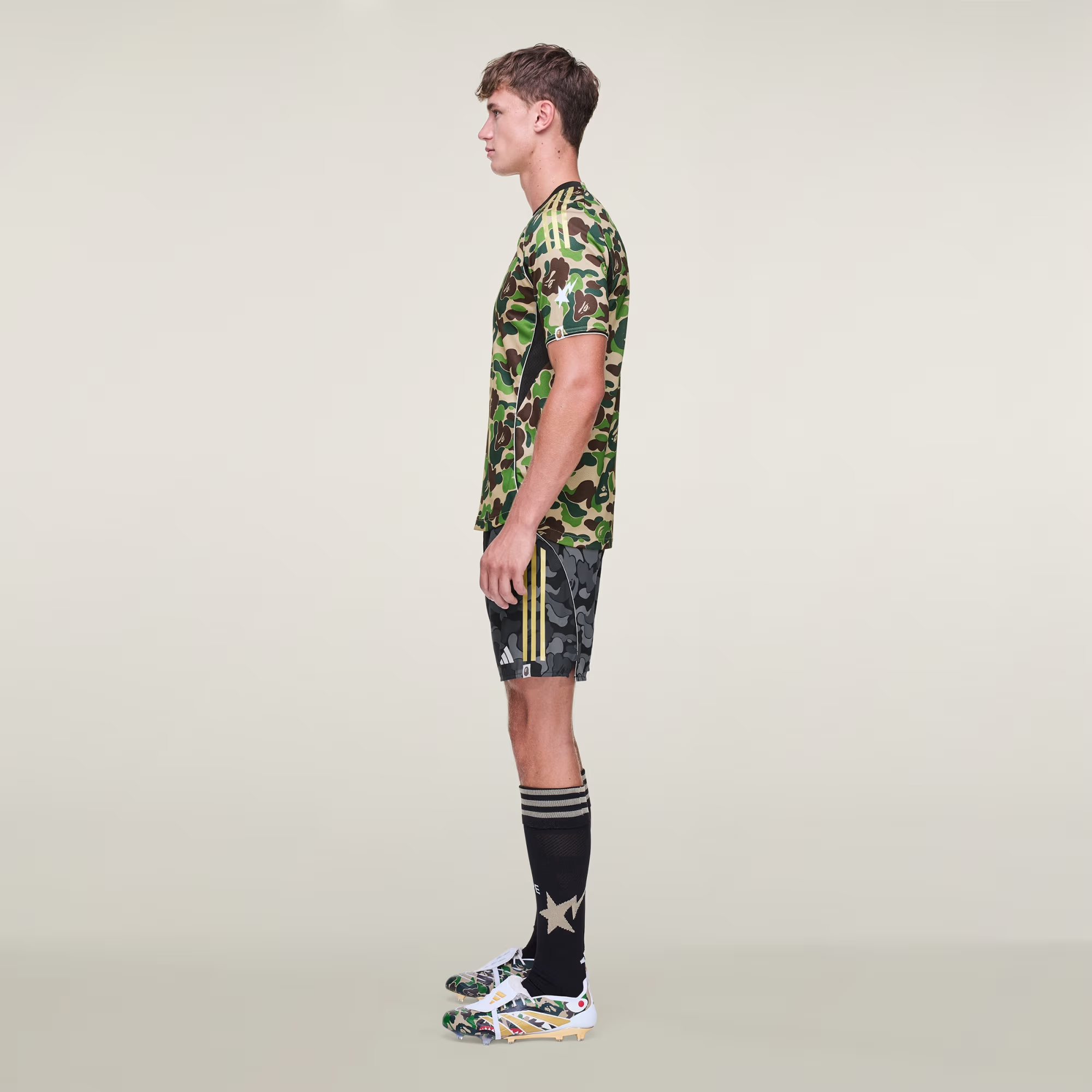 Áo Adidas Football Jersey ‘Green Camo’ KB2202 - Ảnh 3