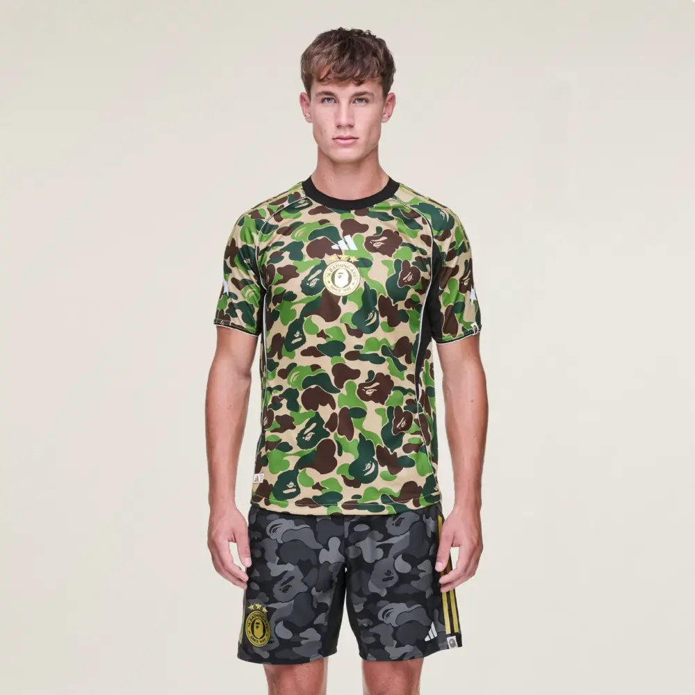 Alternative view of Áo Adidas Football Jersey ‘Green Camo’ KB2202