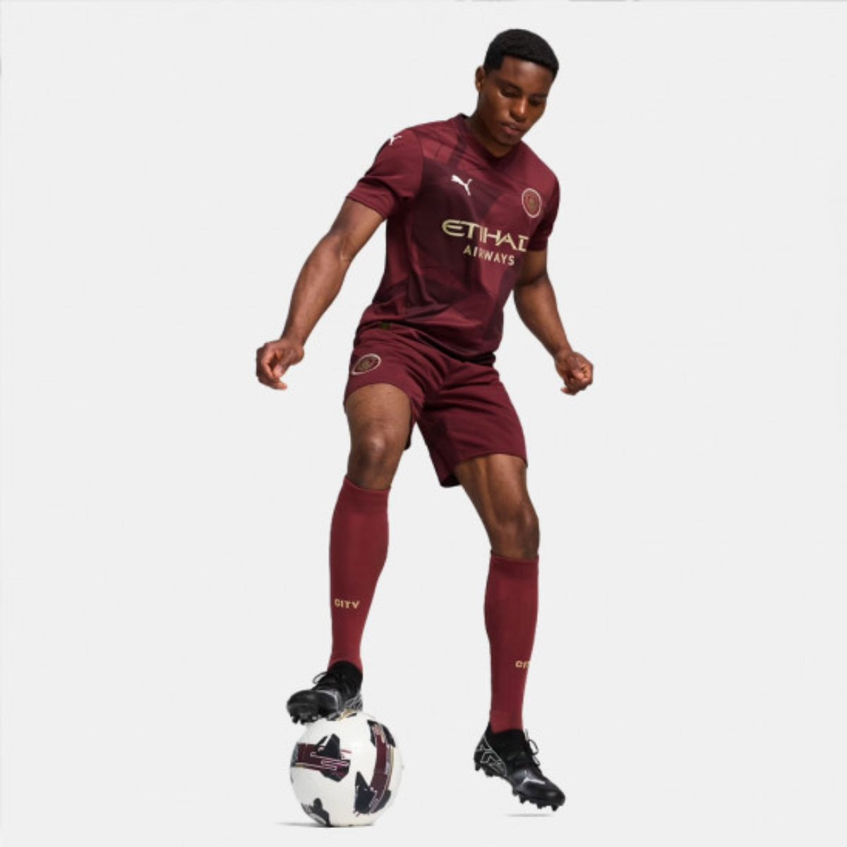 Áo Puma Manchester City 24/25 Third Jersey ‘Dark Jasper’ 775201-03 - Ảnh 5