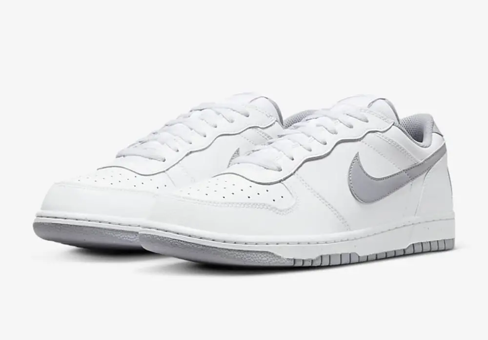 Giày Nike Big Low ‘White Wolf Grey’ 355152-106 - Ảnh 3