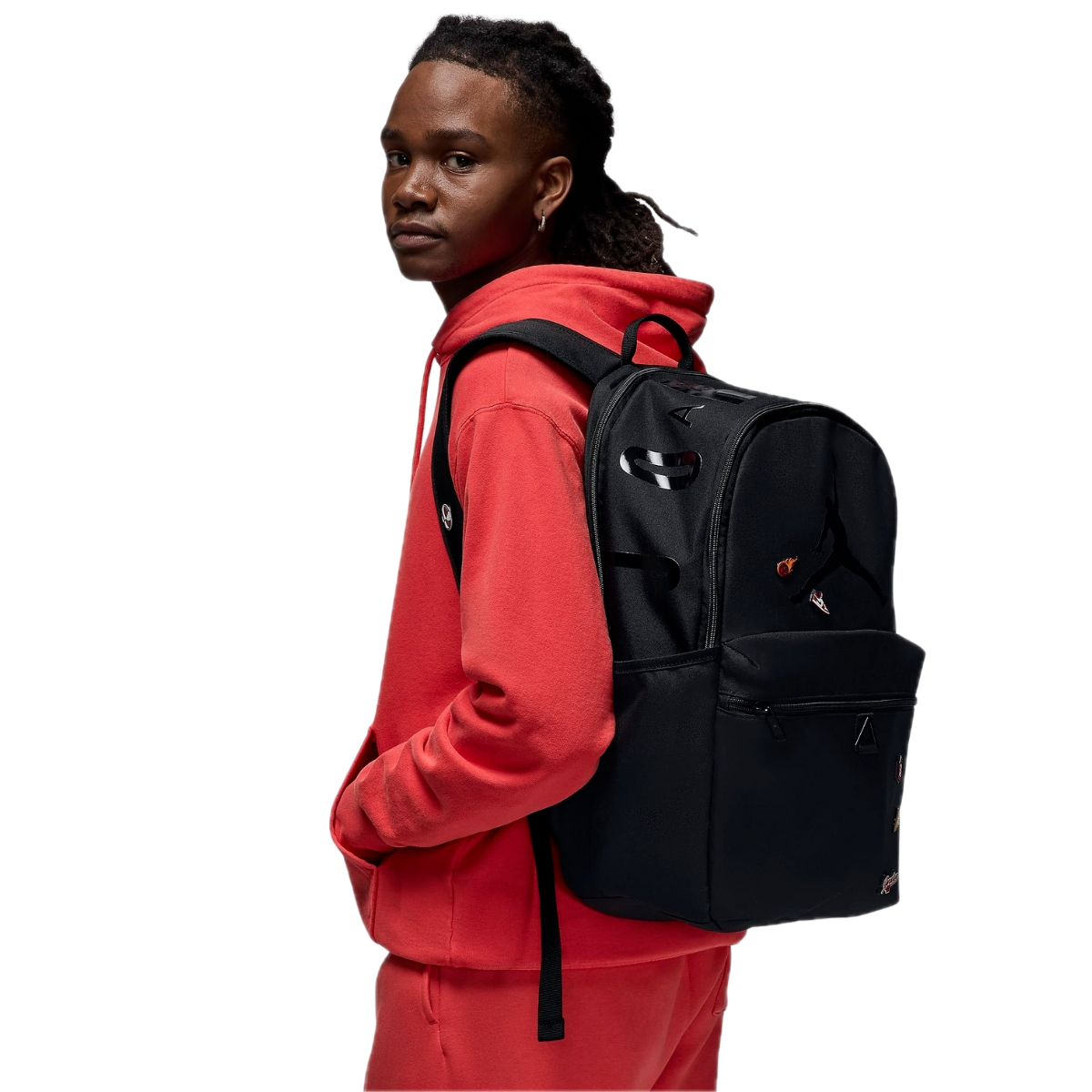 Alternative view of Balo Nike Jordan Rubber Pin ‘Black’ HF1794-010