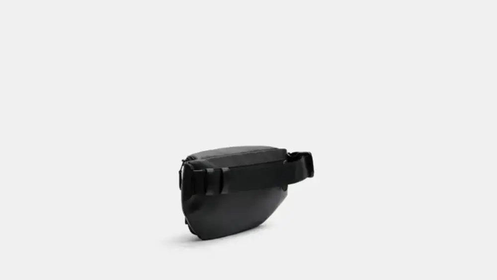Túi Coach Track Belt Bag ‘Black’ C2716-QBBK - Ảnh 3