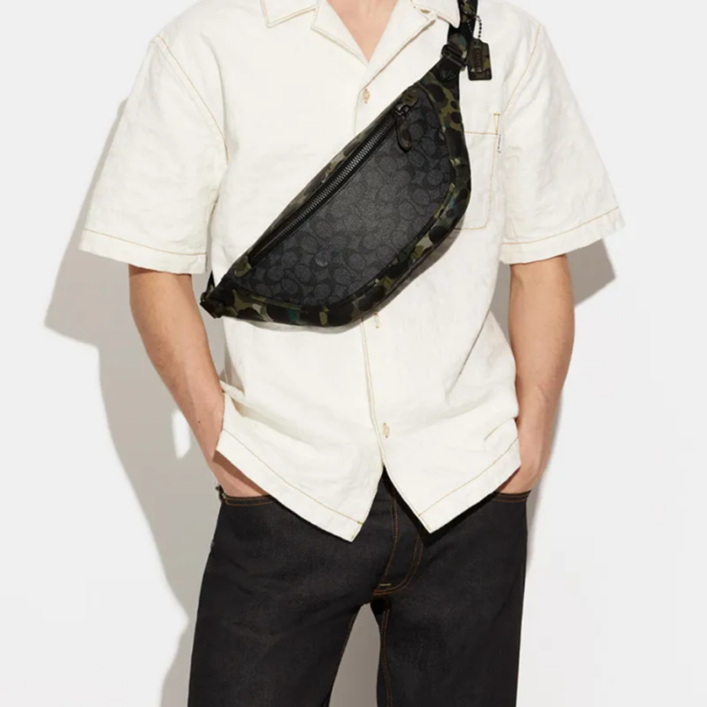 Alternative view of Túi Coach League Belt Bag ‘Black’ C9730-A5F