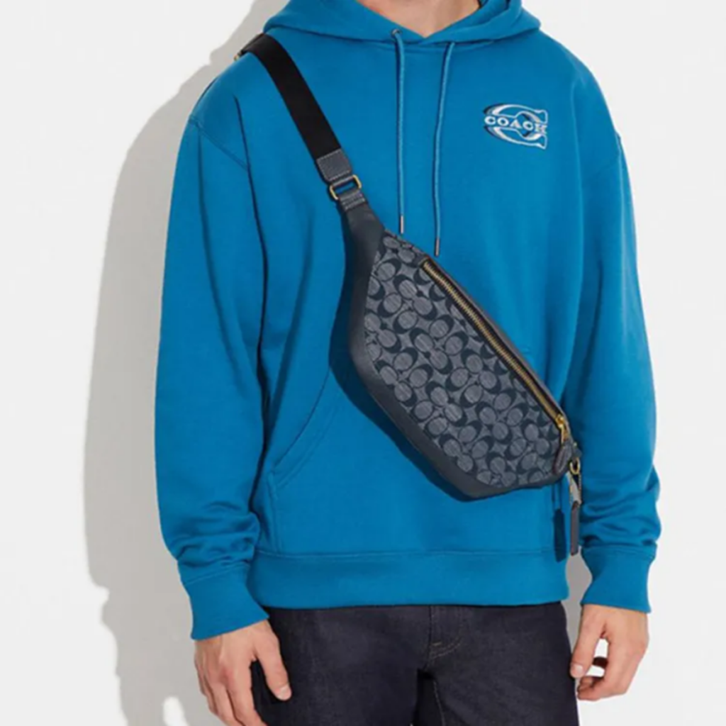 Alternative view of Túi Coach Shoulder Bag Waist ‘Navy’ CG994-B4DE