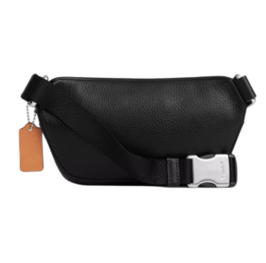 Alternative view of Túi Coach Mini Belt Bag In Signature Denim ‘Black’ CQ186-SVBK