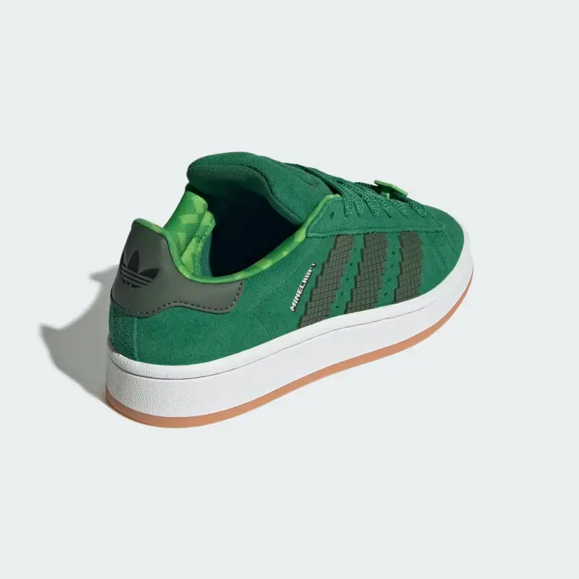 Giày Adidas Campus 00s x Minecraft ‘Creeper’ JS3778 - Ảnh 5
