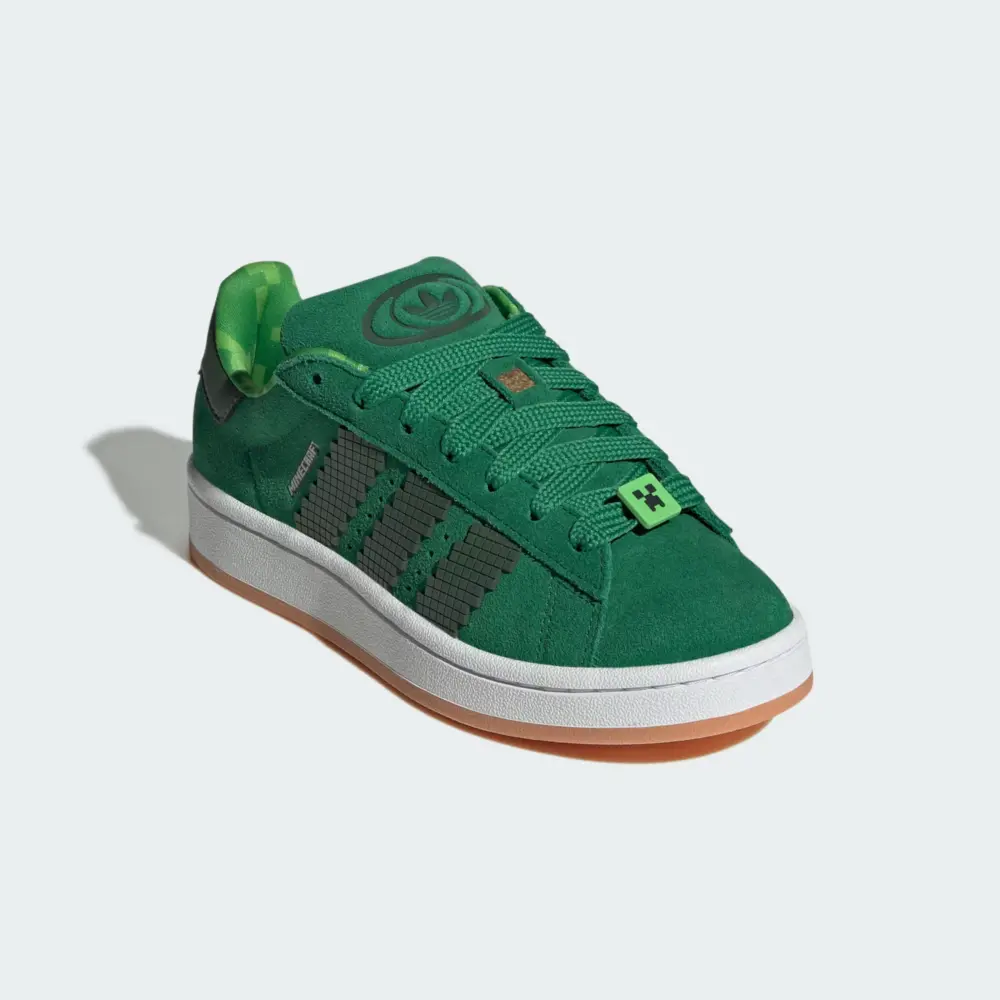 Giày Adidas Campus 00s x Minecraft ‘Creeper’ JS3778 - Ảnh 4