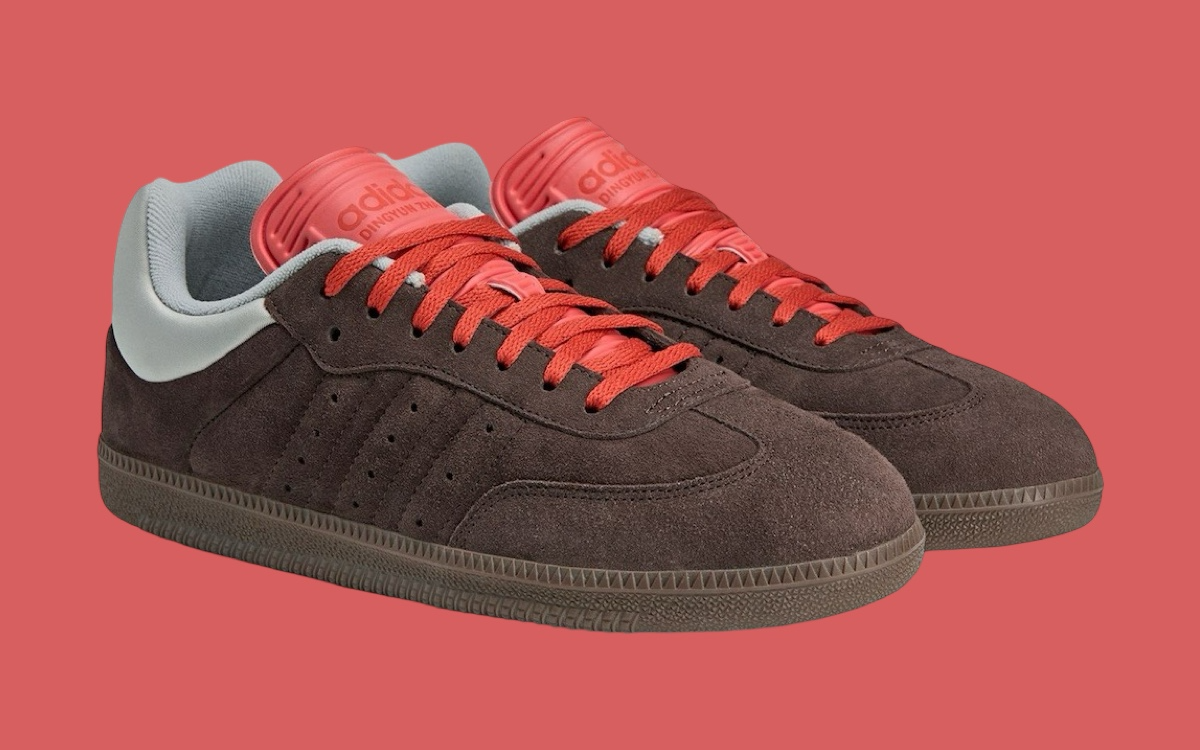 Giày Adidas Samba x Dingyun Zhang ‘Brown’ IF9704 - Ảnh 5