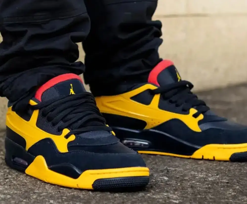 Giày Nike Jordan 4 RM ‘Bruce Lee’ FQ7939-007 - Ảnh 3