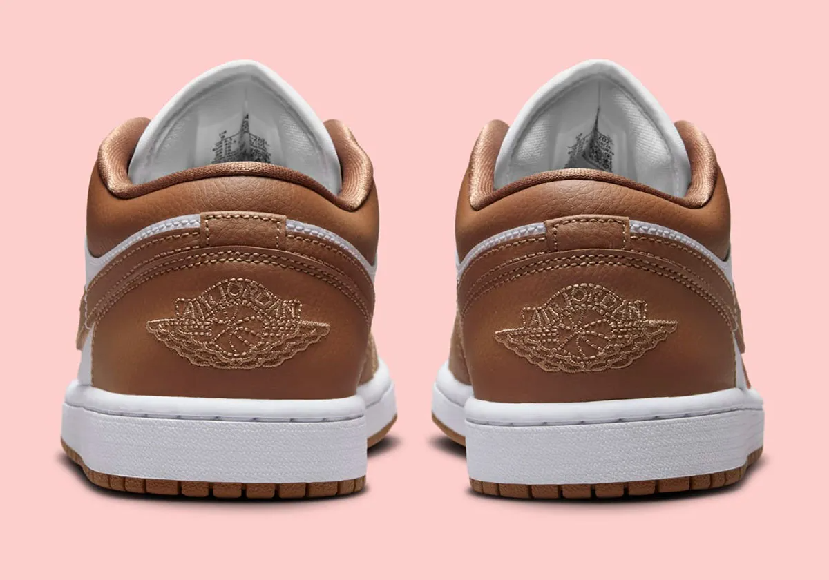 Giày Nike Air Jordan 1 Low ‘Archaeo Brown’ DC0774-202 - Ảnh 4