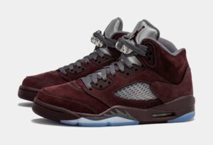 Alternative view of Giày Nike Air Jordan 5 Retro (GS) ‘Burgundy’ FN4233-600