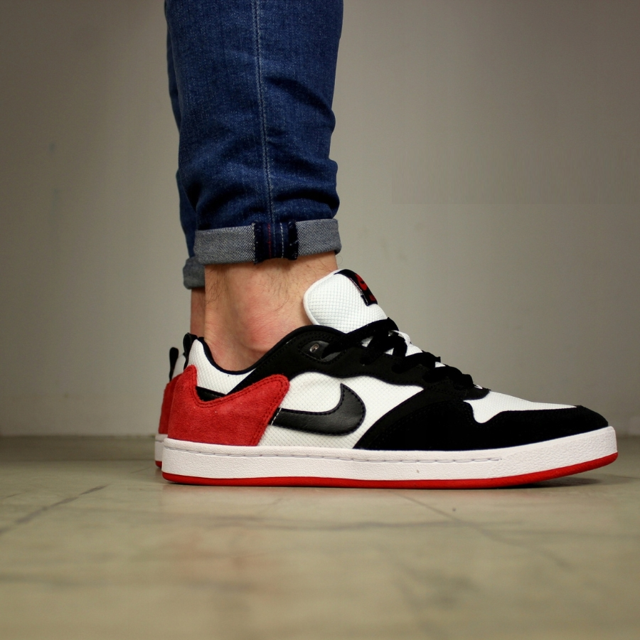 Giày Nike Alleyoop SB ‘White University Red’ CJ0882-102 - Ảnh 6