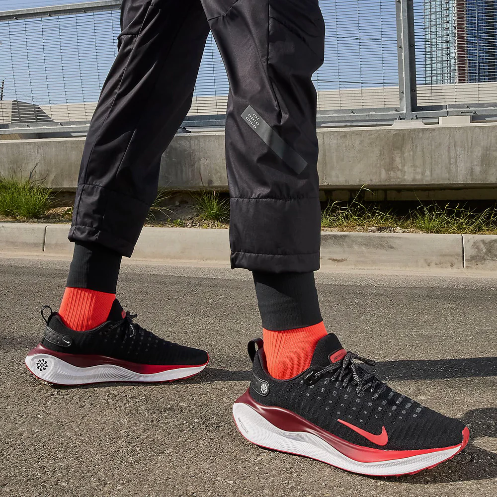 Giày Nike ReactX Infinity Run 4 ‘Black Fire Red’ DR2665-007 - Ảnh 4