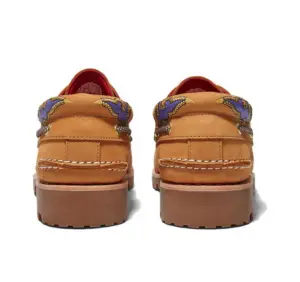 Giày Timberland x CLOT Classic 3‑Eye Lug ‘Wheat’ A5Z9BW - Ảnh 4