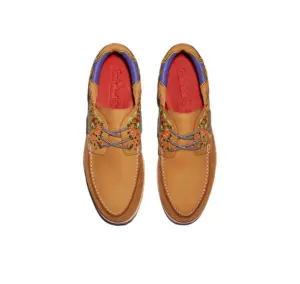 Giày Timberland x CLOT Classic 3‑Eye Lug ‘Wheat’ A5Z9BW - Ảnh 3